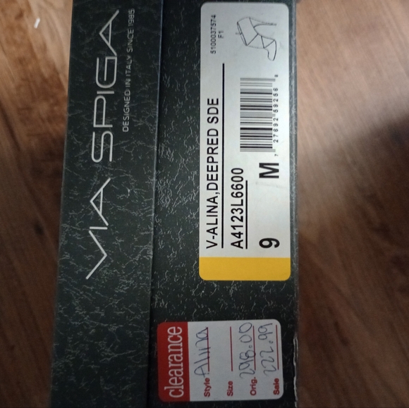 Like New In Box Red Leather Stiletto Booties - Picture 7 of 10